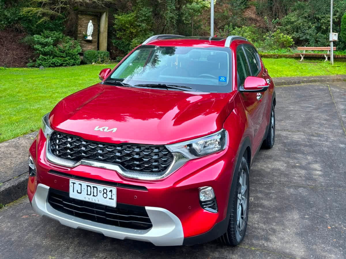 Kia Sonet EX IVT 2024 vista frontal
