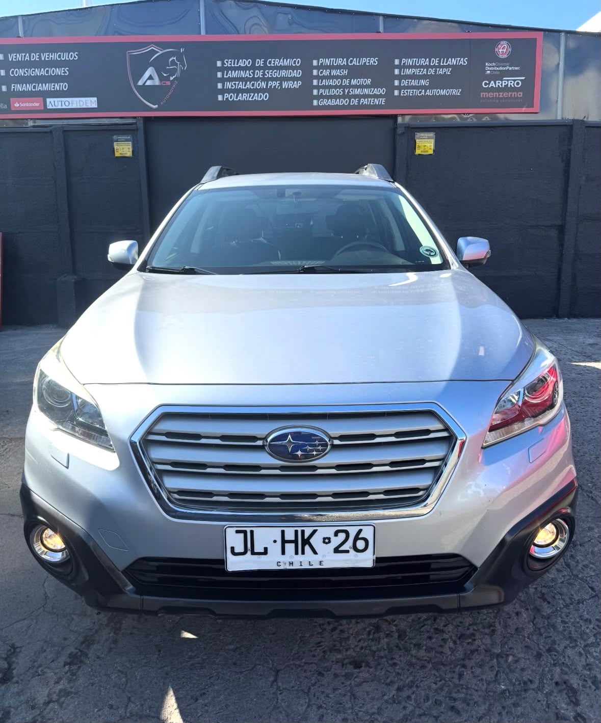 Subaru Outback 2017 automático 4x4 integral color plata